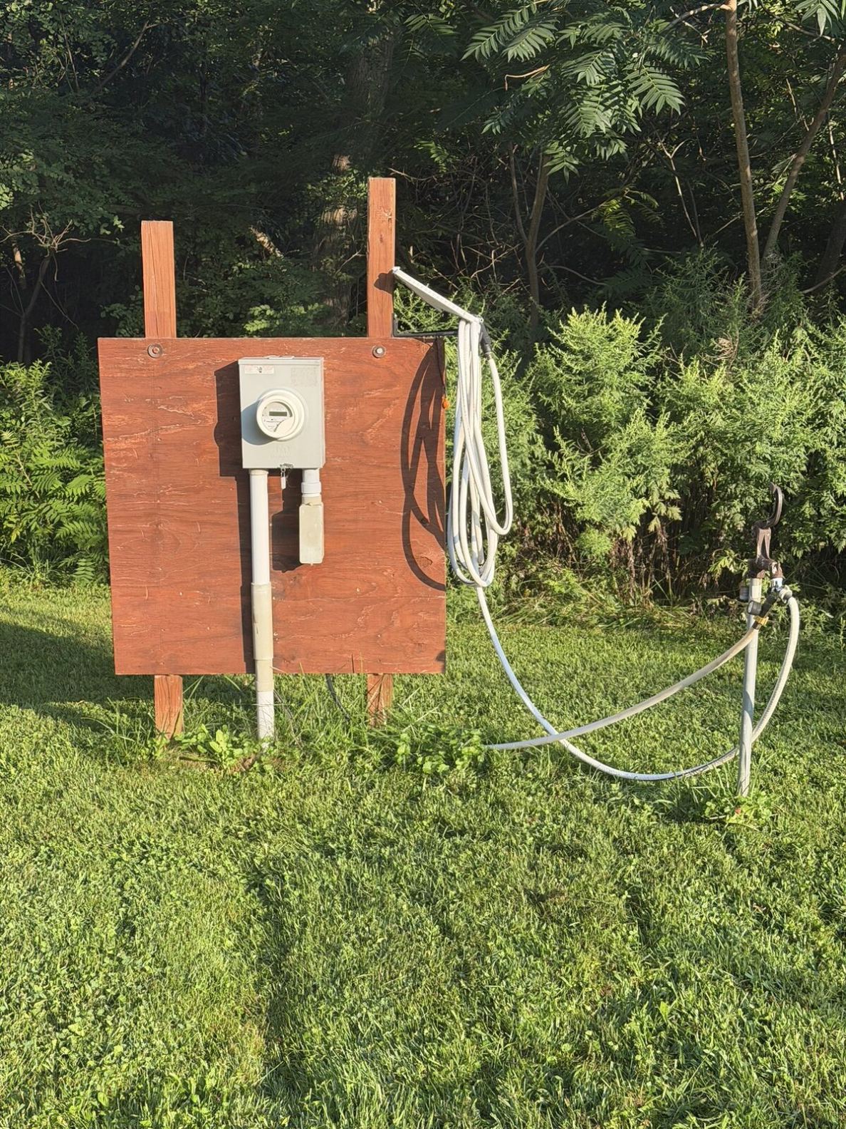 17 meter water hookup