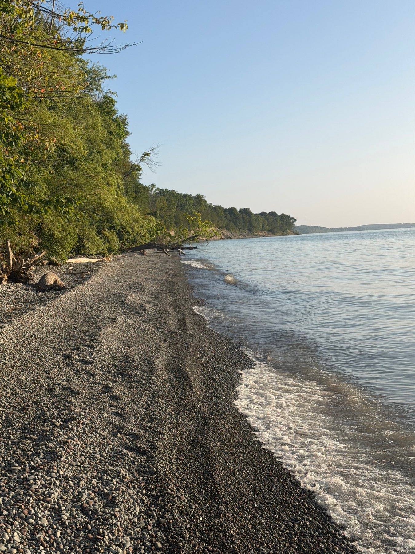 Sterling Preserve beach with trail access